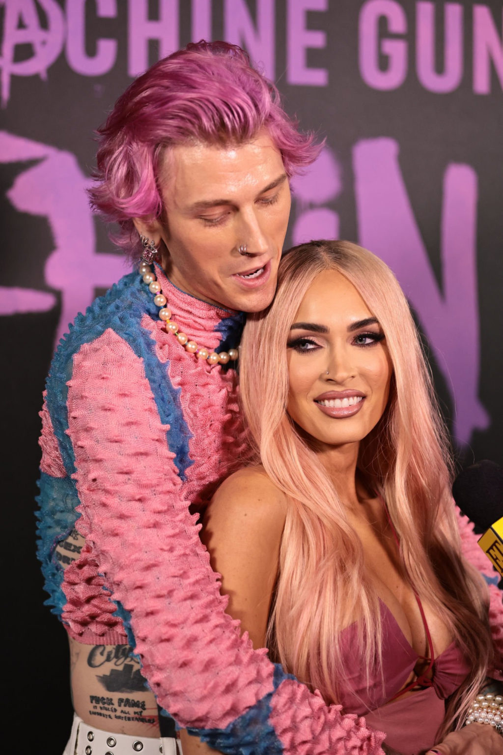 Megan Fox Looks Hot in Pink at 'Machine Gun Kelly's Life in Pink' Premiere  in New York (45 Photos) - Famous Internet Girls